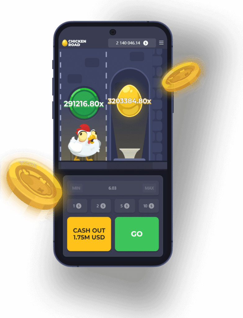 ChickenRoad mobil